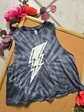 💪 2/$15 LFT Clothing Co. Cropped Tie-Dye Muscle Tank